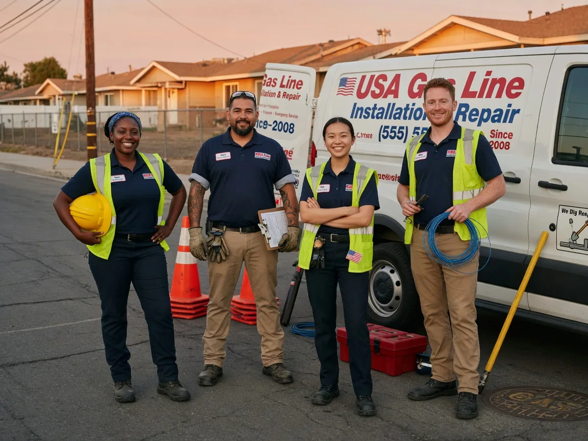 Gas Line Installation company in Holyrood, KS